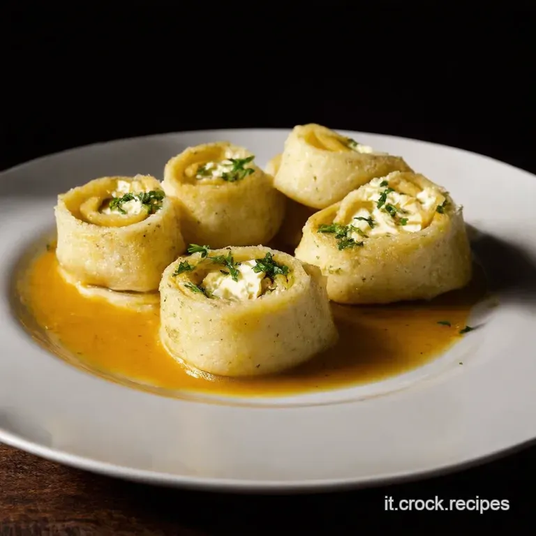 Rotolini di Cetrioli e Formaggio Cremoso