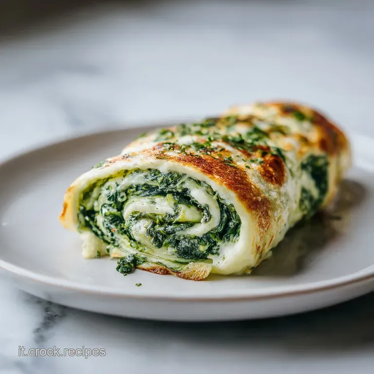 Rotolo agli Spinaci: Soffice e Cremoso