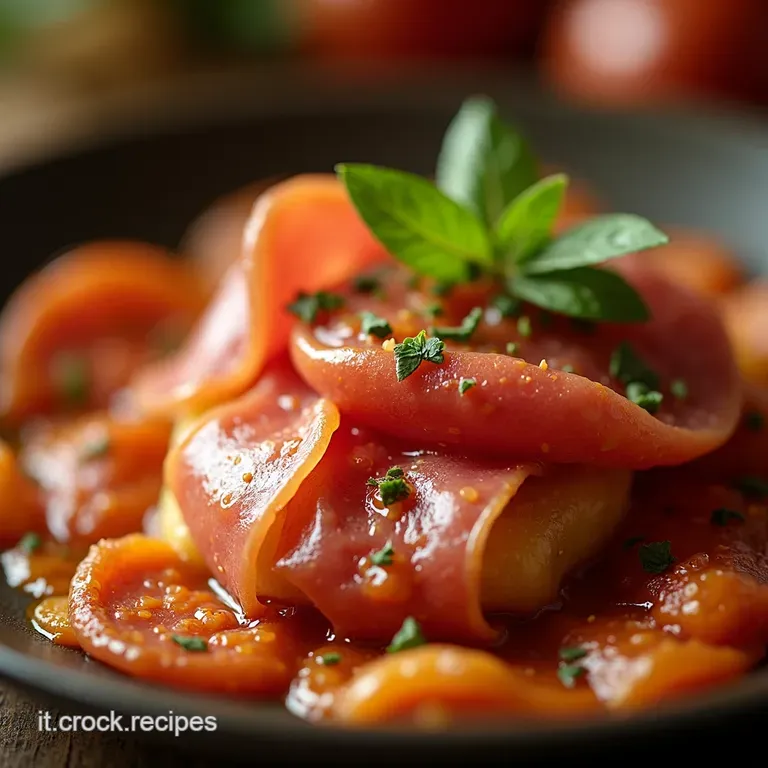 Rustici Veloci Con Impasto Furbo Prosciutto E Scamorza presentation