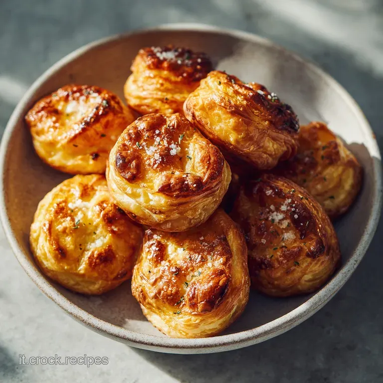 Rusticini Pasta Sfoglia: Ricetta Veloce