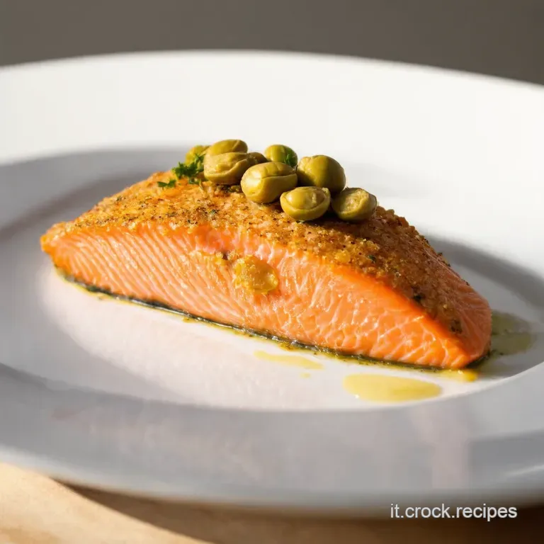 Salmone in Crosta di Pistacchi