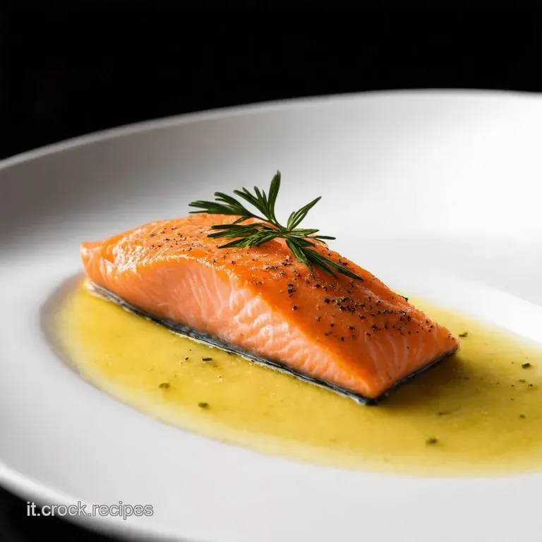 Salmone Trancio al Limone e Rosmarino