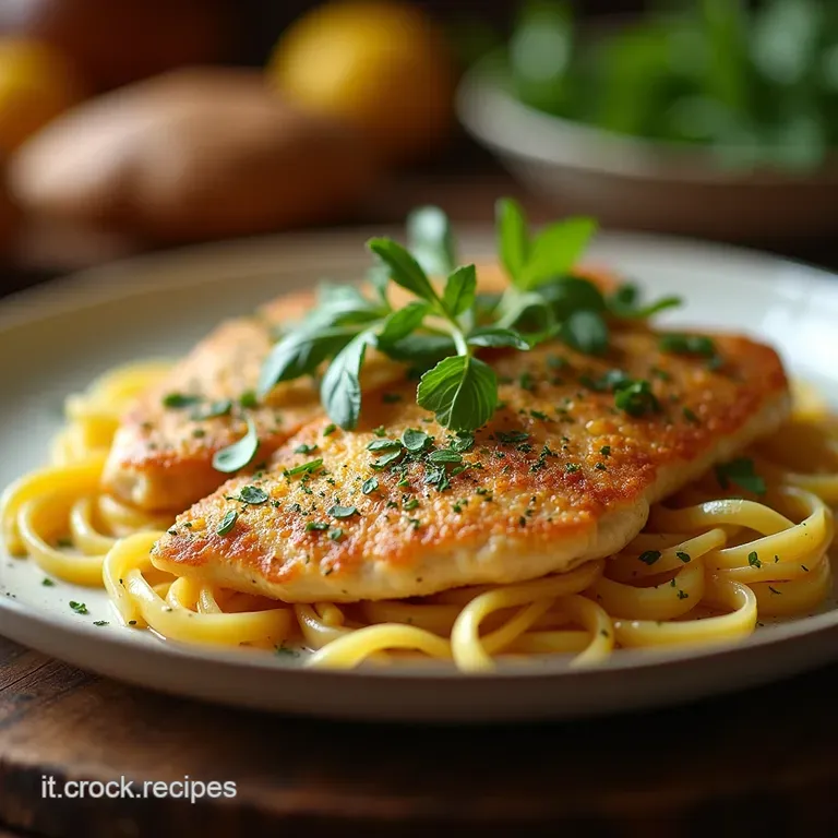 Scaloppine Di Pollo Al Limone E Salvia Un Veloce Tuffo Nel Gusto Classico Italiano presentation
