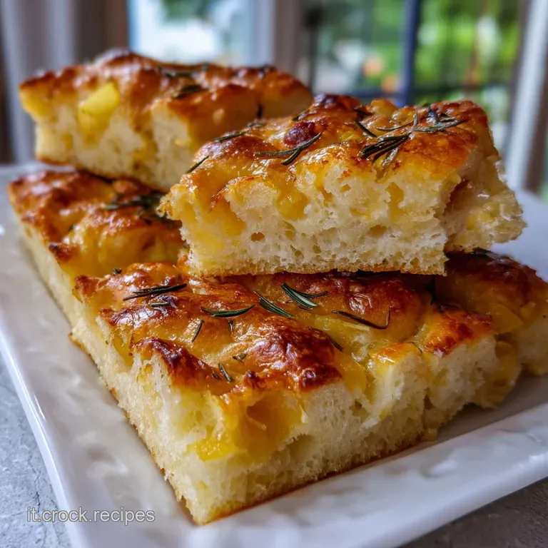 Schiacciata di patate: Cuore Morbido e Croccantezza