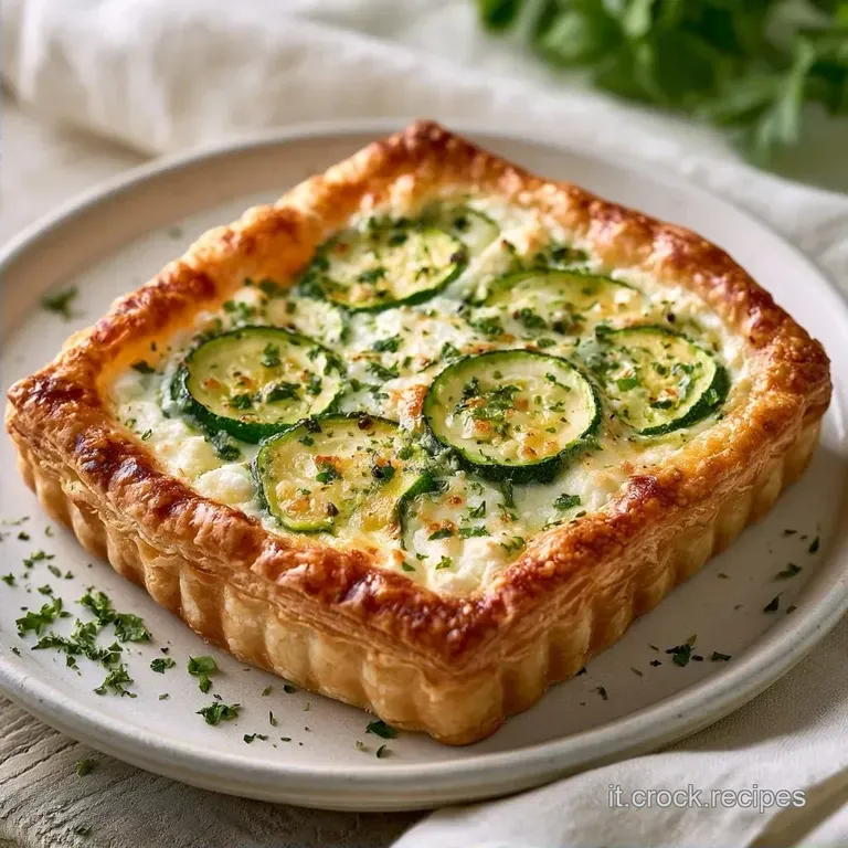 Sfoglia Alle Zucchine Vegetariana con Ricotta