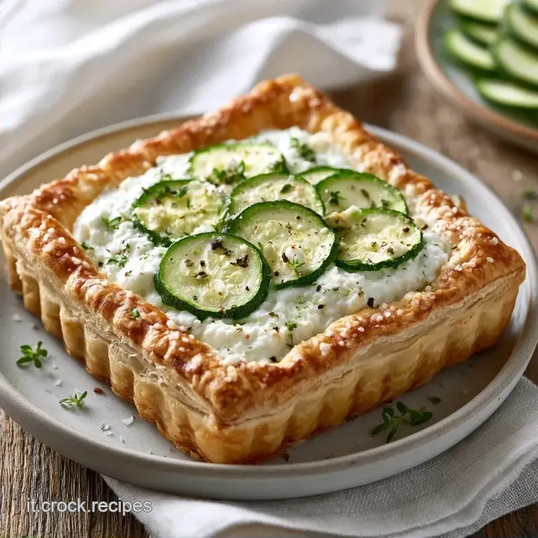 Sfoglia Rustica Zucchine con Ricotta