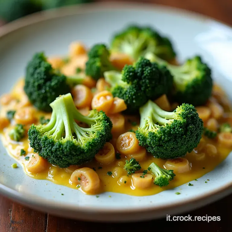 Il Cuore Verde dItalia Sformato Rustico di Broccoli e Taleggio Profumato al Timo