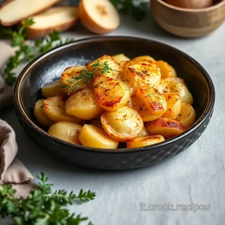 Sformato Di Patate Alla Parmigiana presentation