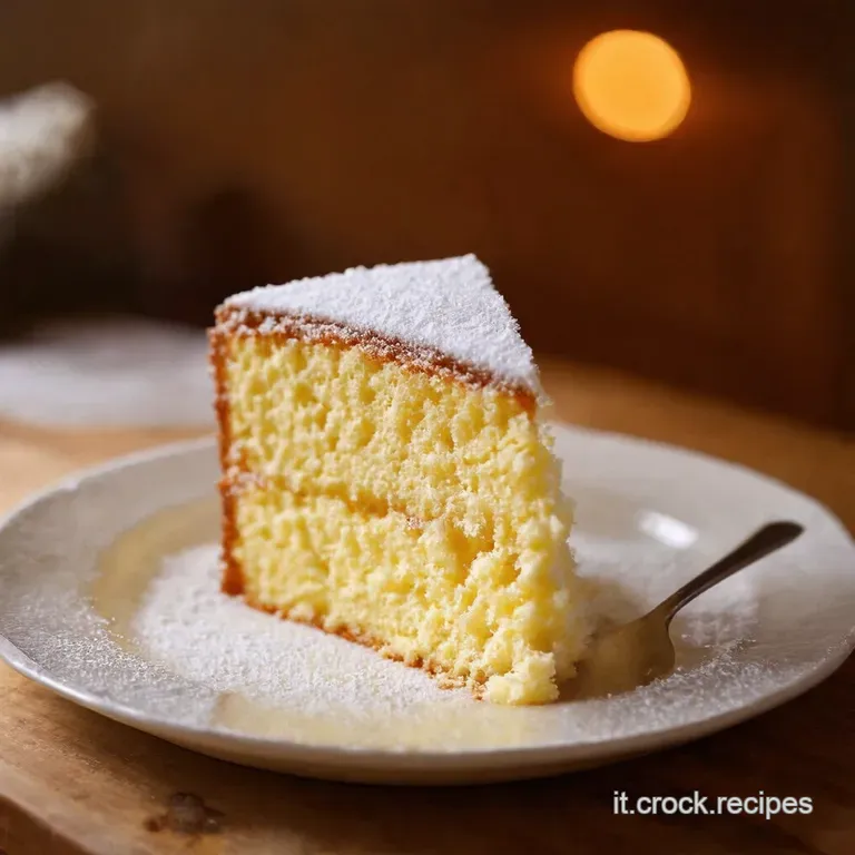 Snow Cake Scozzese La Ricetta Innevata presentation