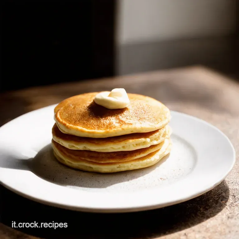 Soffici Nuvole di Tokyo Pancakes Giapponesi che Si Sciolgono in Bocca
