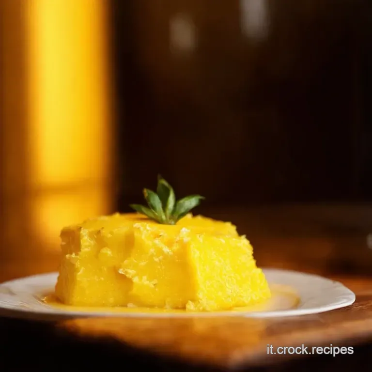 Sole Di Sicilia Pineapple Compote presentation