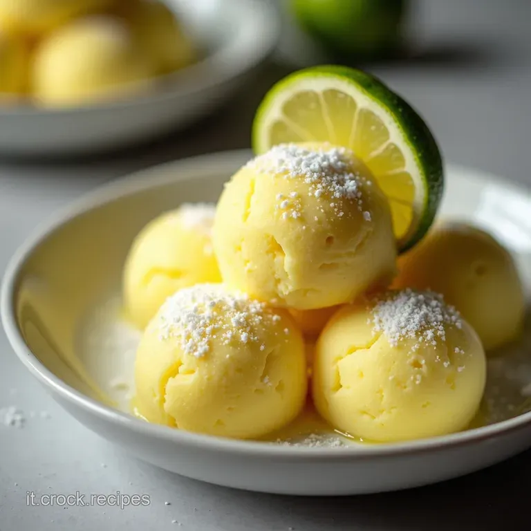 Sorbetto al Limone La Ricetta che ti Rinfresca