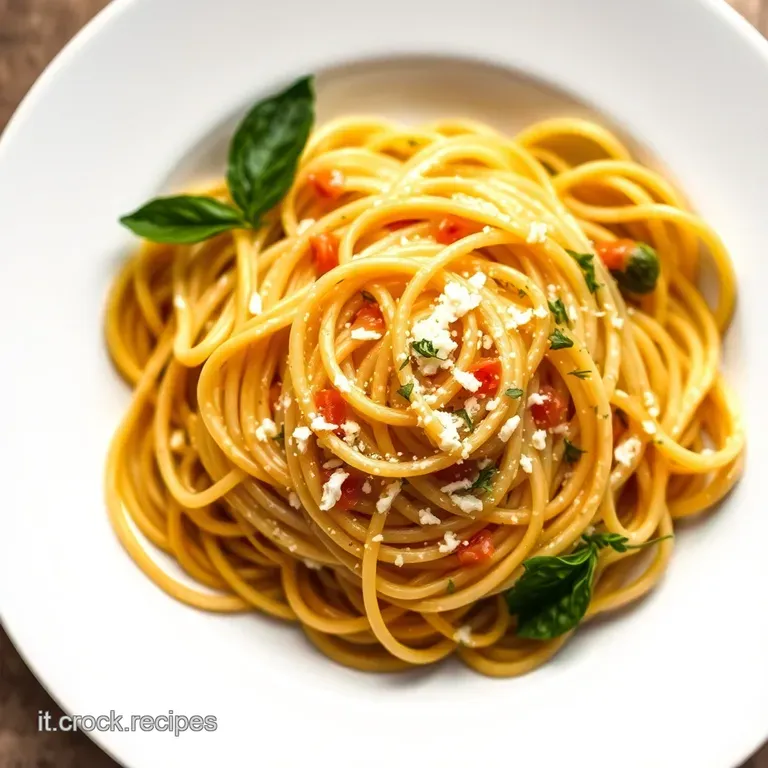 Spaghetti al Limone: Sapore di Primavera