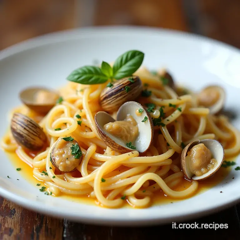 Spaghetti alle Vongole Il Profumo del Mare in un Piatto di Pasta