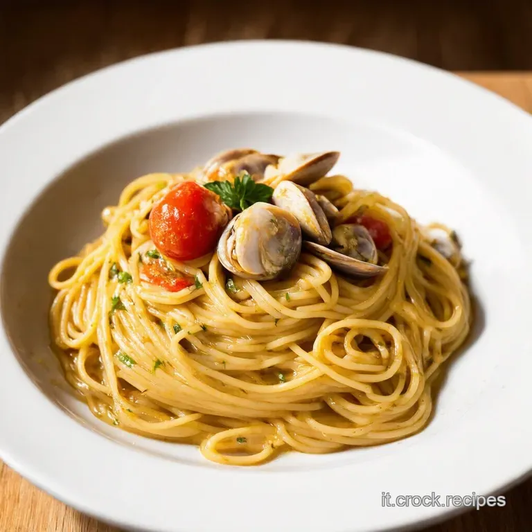 Spaghetti alle Vongole Veraci e Pomodorini