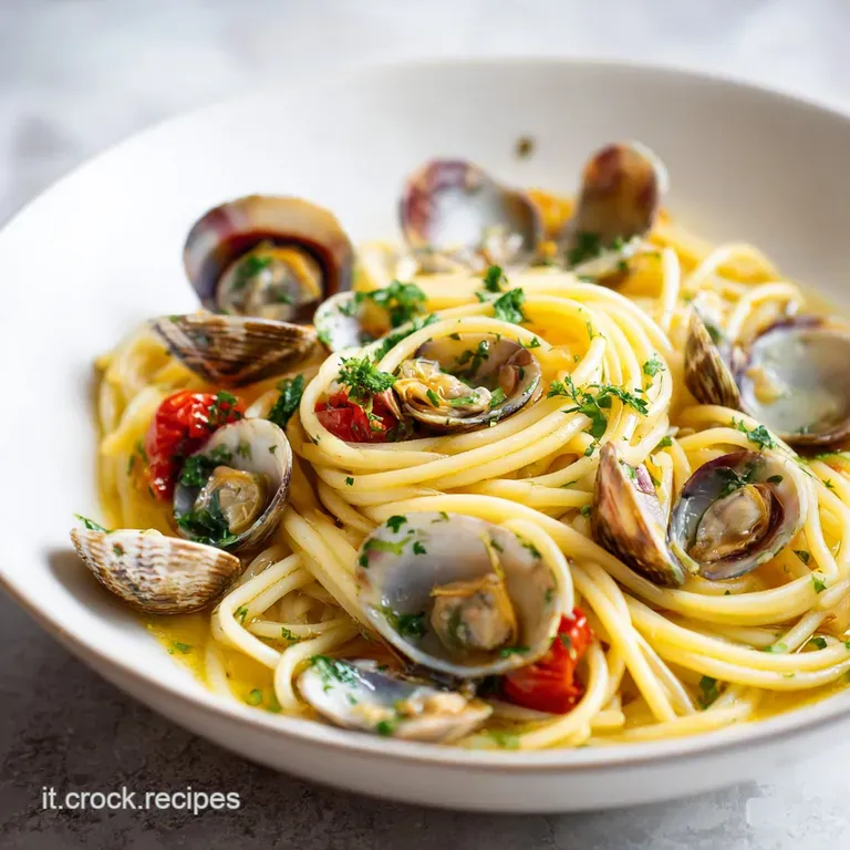 Ricetta Spaghetti con le Vongole Originale