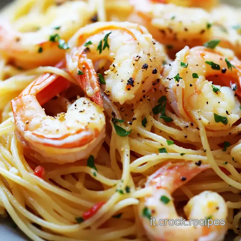 Spaghetti Di Soia Agli Scampi E Verdure Croccanti presentation