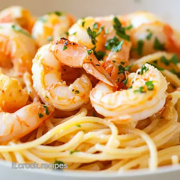 Spaghetti di Soia Agli Scampi e Verdure Croccanti