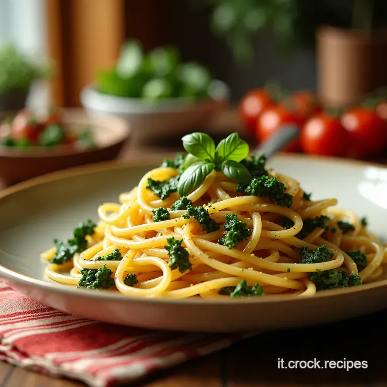Spaghetti Di Soia Primavera presentation
