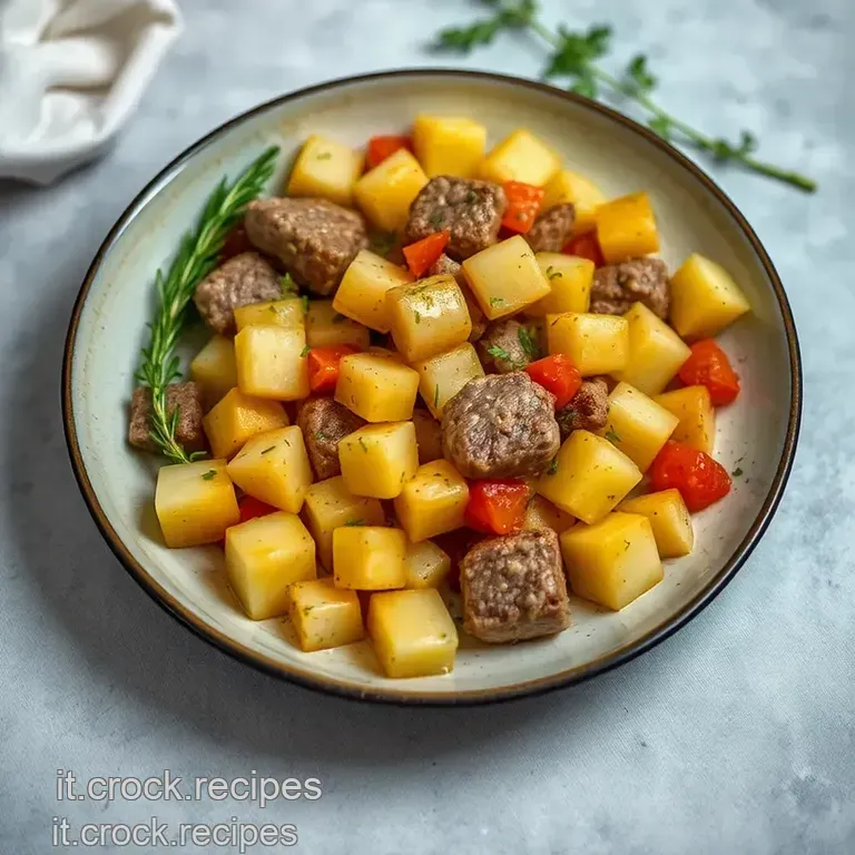 Spezzatino Con Patate: Il Classico Italiano presentation