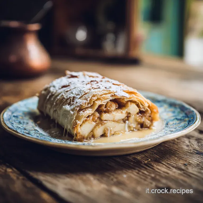 Strudel Alle Mele: Pasta Croccante e Cuore Vellutato