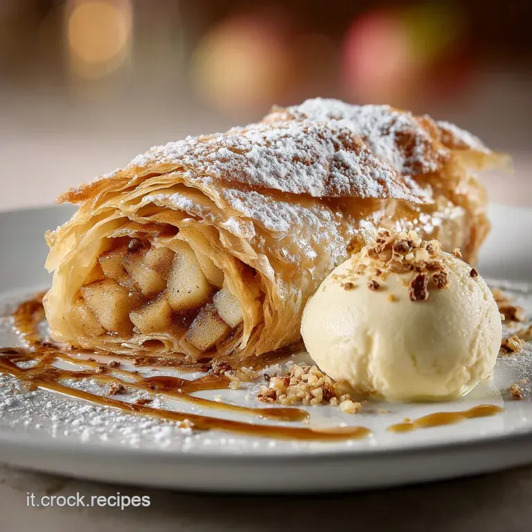Strudel di Mele e Cannella Il Capolavoro Trentino con Pasta Tirata