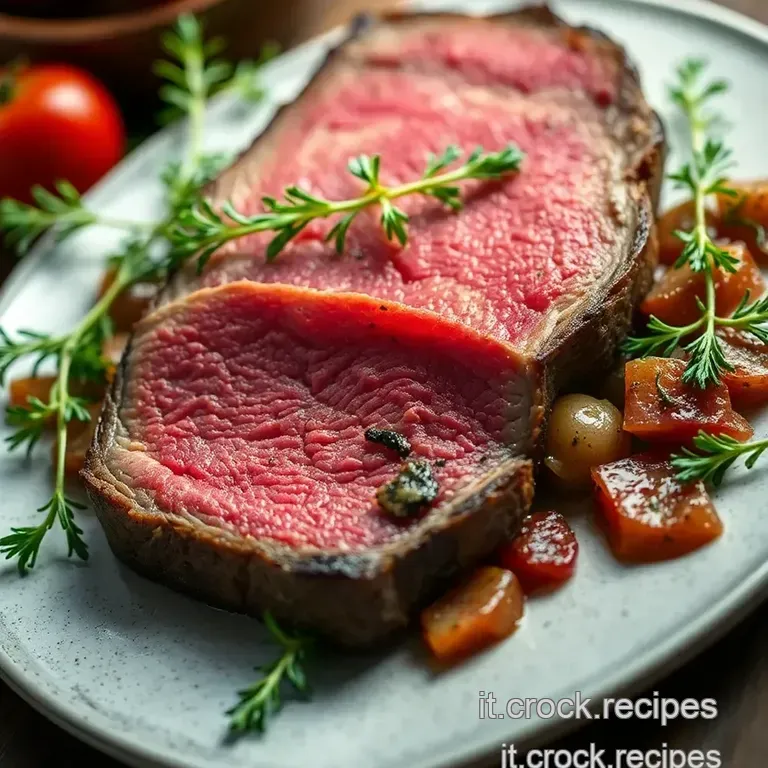 Tagliata Di Manzo Perfetta: Un Classico Italiano Semplice E Saporito presentation