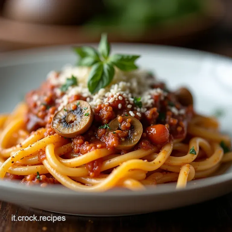 Il Timballo Sontuoso delle Feste Pasta al Forno con Rag&ugrave; Bianco di Vitello e Funghi Porcini