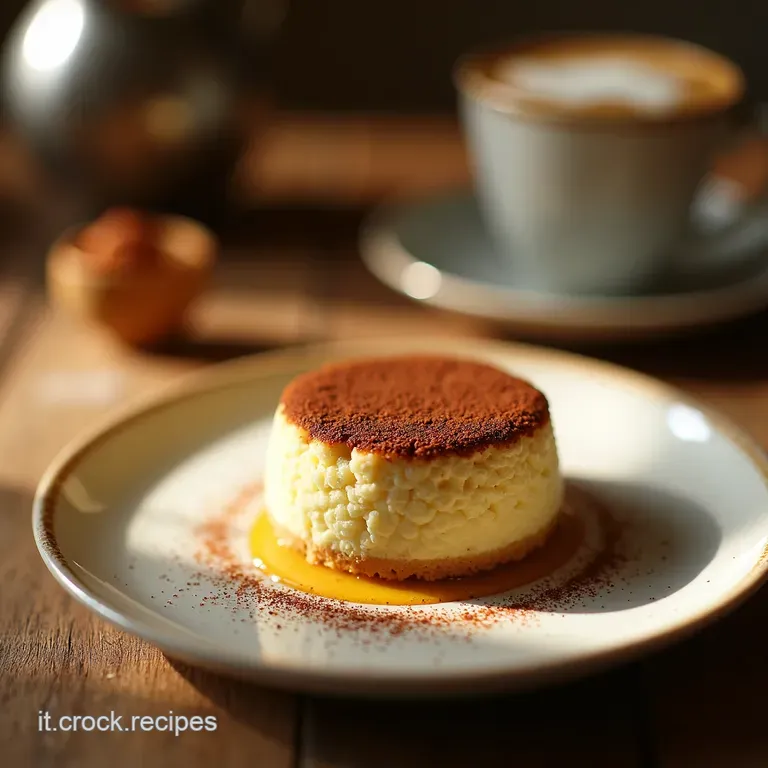 Tiramis&ugrave; Espresso in Tazza presentation