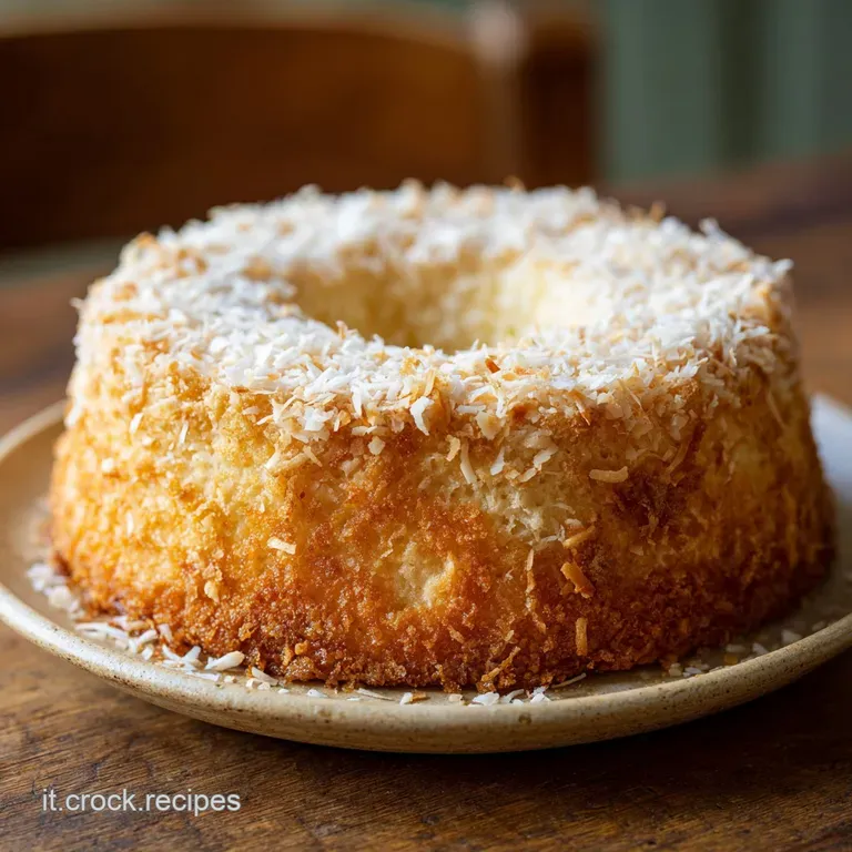 Torta al Cocco Umida e Vellutata