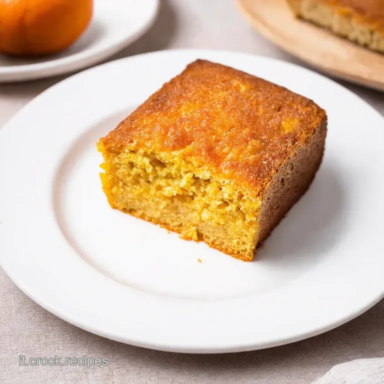Torta allArancia di Sicilia Un Sole nel Forno