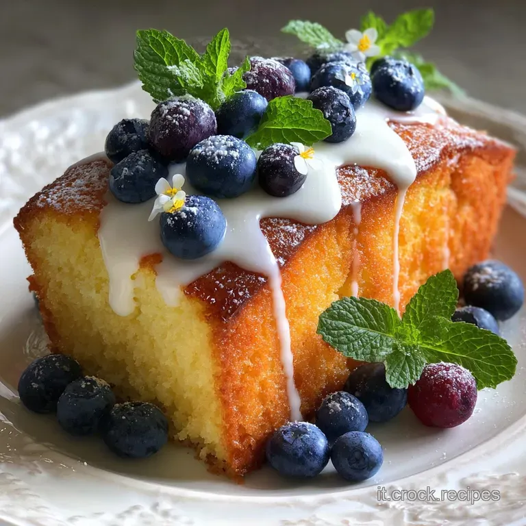 Torta Allo Yogurt: Soffice e Vellutata