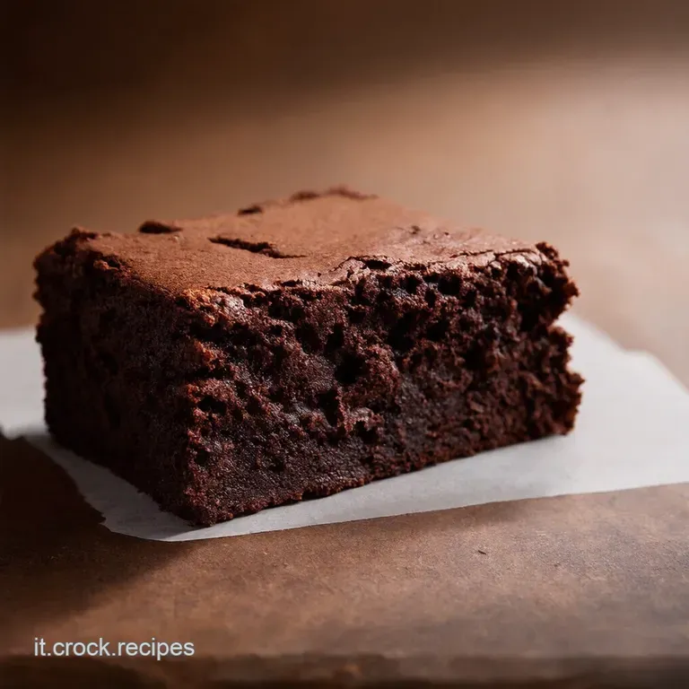 Torta Brownie Super Cioccolatosa