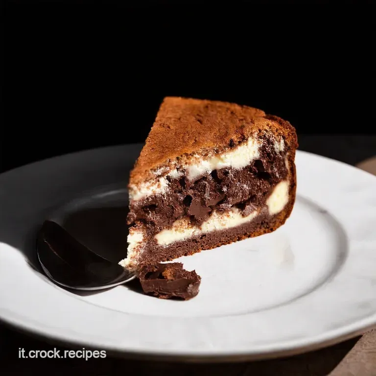 Torta Caprese al Cioccolato Fondente