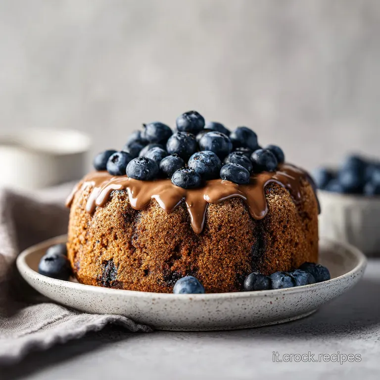 Torta Cioccolato e Mirtilli: Soffice e Golosa