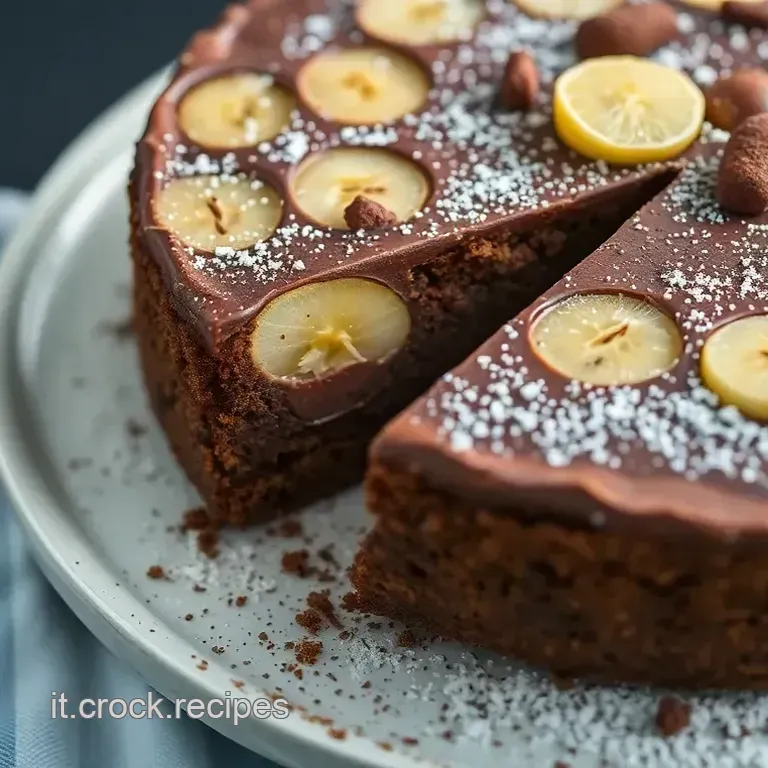 Torta Cioccolato e Pere: Un Classico Rivisitato