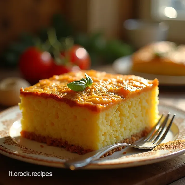 Torta Della Nonna Rivisitata Croccante E Cremosa presentation
