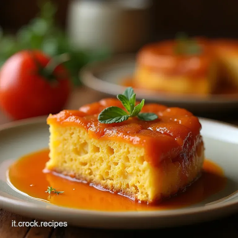 Torta Di Carote Soffice Allitaliana presentation