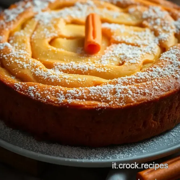 Torta Di Carote Soffice Come Una Nuvola presentation