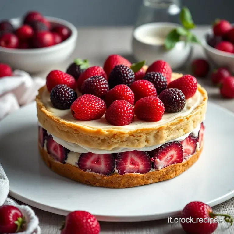 Torta di Fragole della Nonna