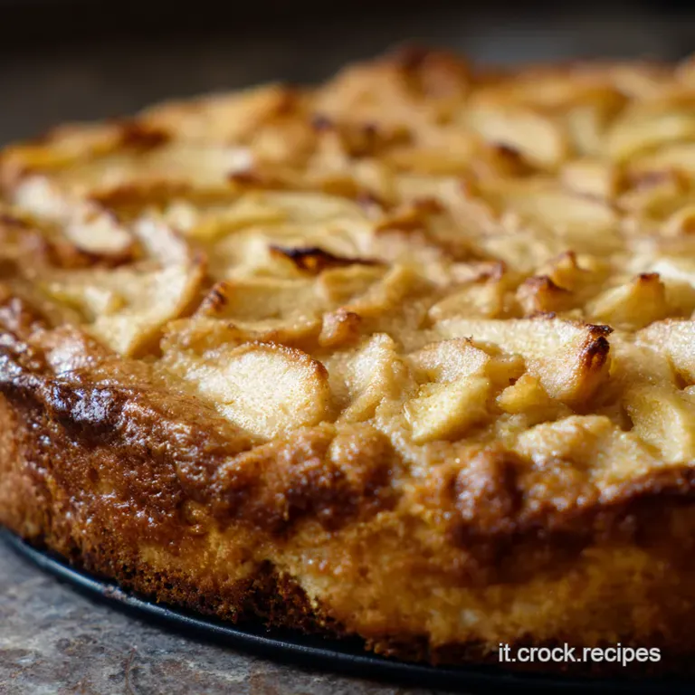 Torta di Mele Soffice Come una Nuvola