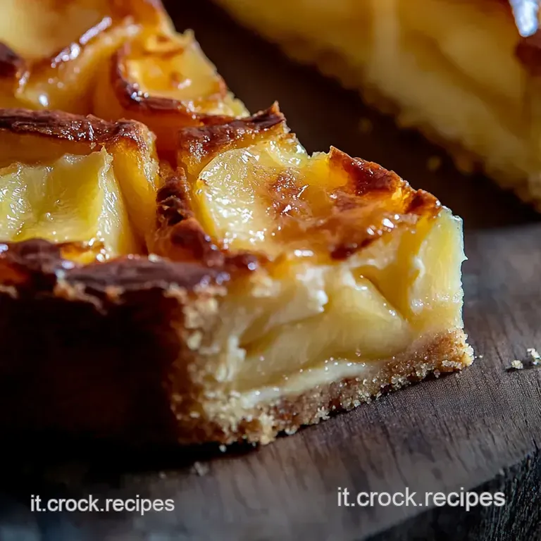 Torta Di Mele Sofficissima presentation