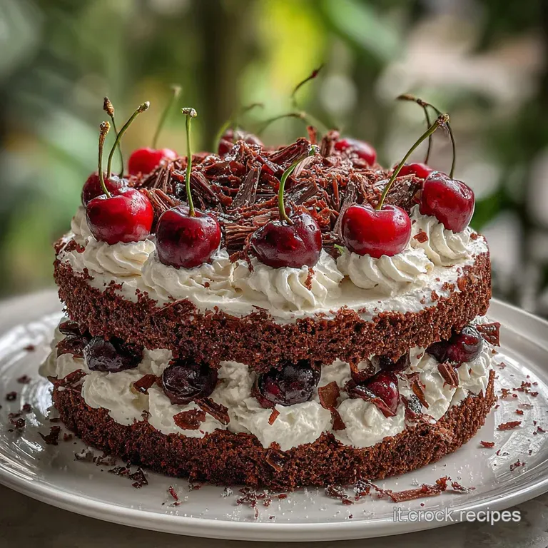 Torta Foresta Nera Originale Tedesca