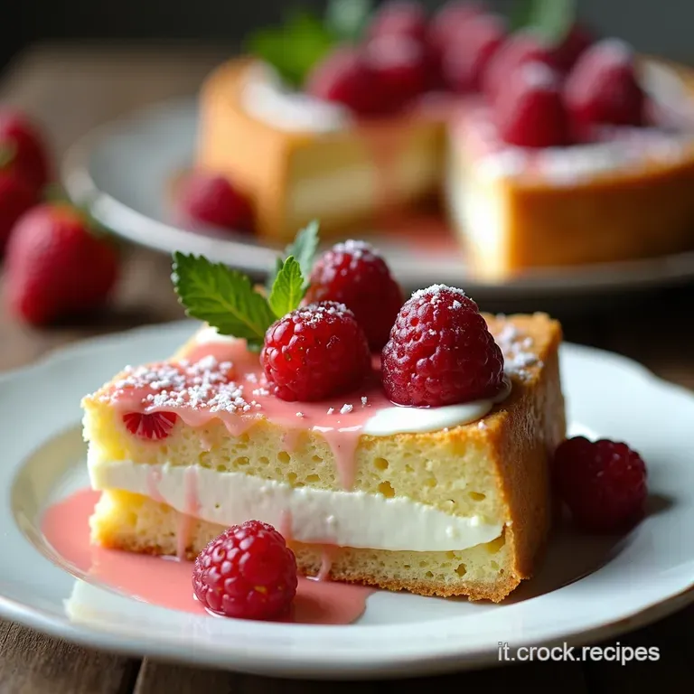Torta Fredda allo Yogurt e Frutti di Bosco