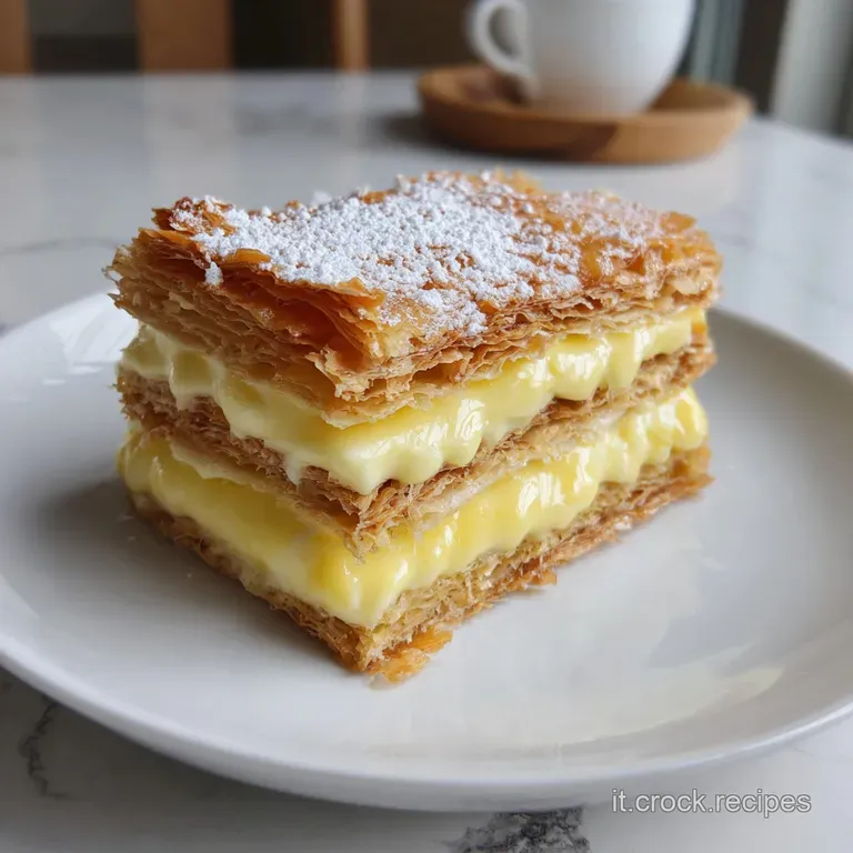 Torta Millefoglie alla crema: LArte della Sfoglia Perfetta