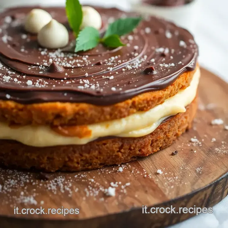 Torta Pere E Cioccolato: Un Classico Intramontabile presentation