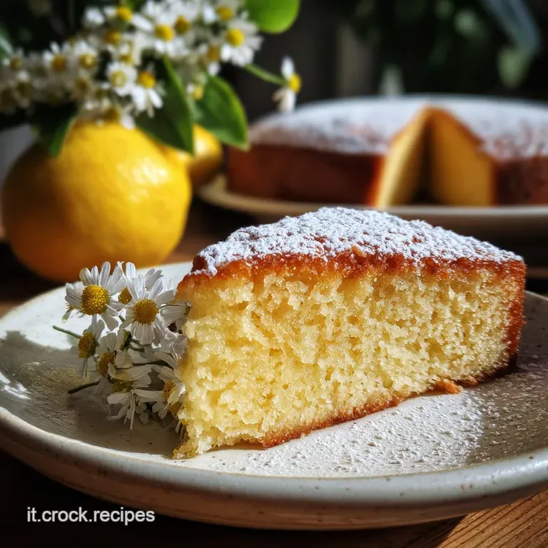 Torta Ricotta e Limone: Cuore Umido e Vellutato