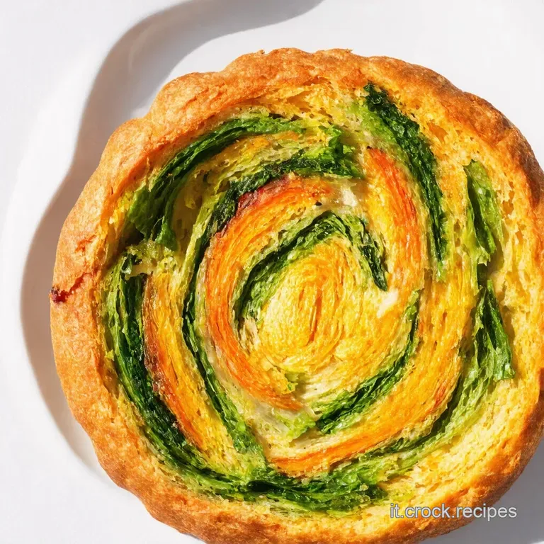 Torta Salata di Verdure Arcobaleno: Un Sole nel Piatto