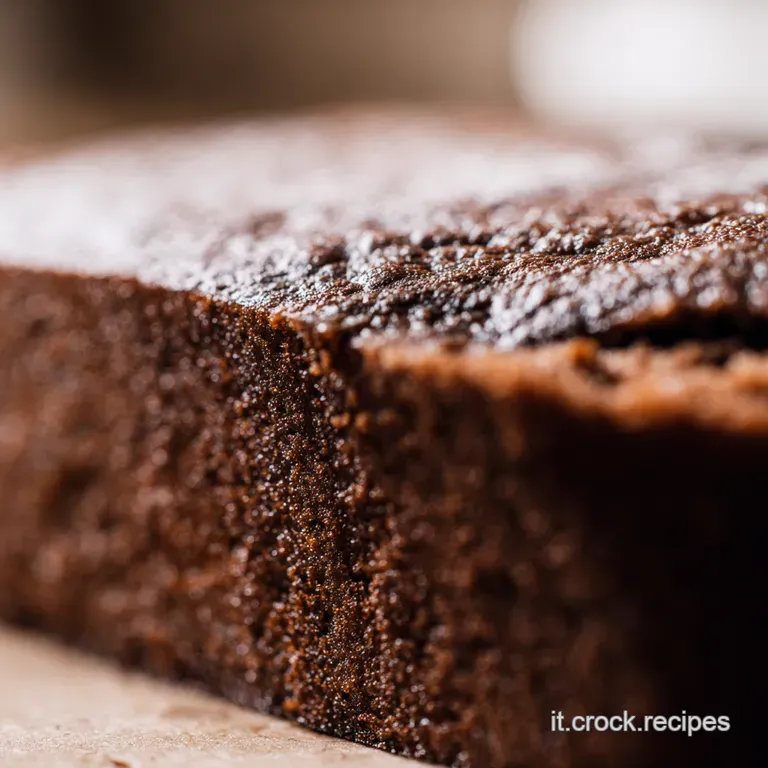 Torta Soffice Al Cioccolato Senza Burro presentation