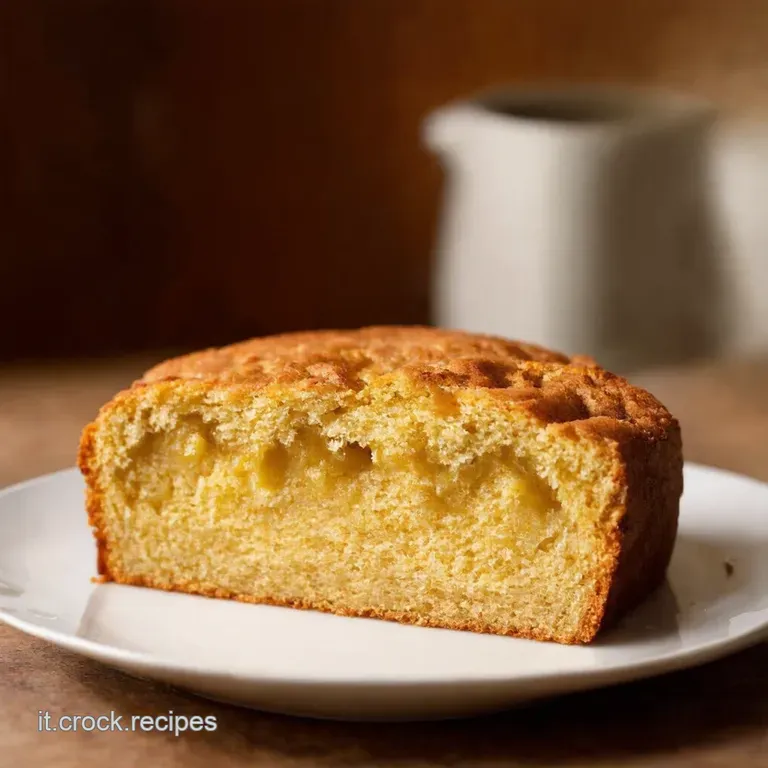 Torta Soffice Alle Pere E Mandorle presentation